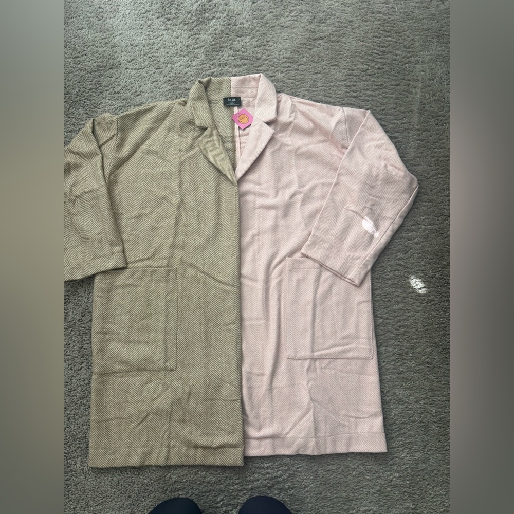 Two-Tone Women's Coat